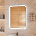 Зеркало Континент Glamour LED вертикальное